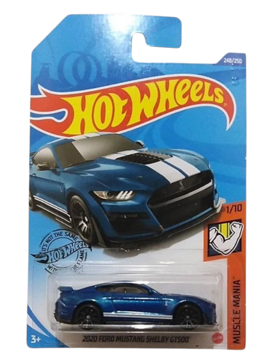 HotWheels 2020 Ford Mustang Shelby GT500 Imported Mainline 1:64 Scale