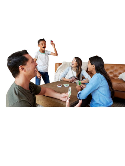 UNO Playing Card Game – Classic Family Fun (112-Card Set, Multicolor)