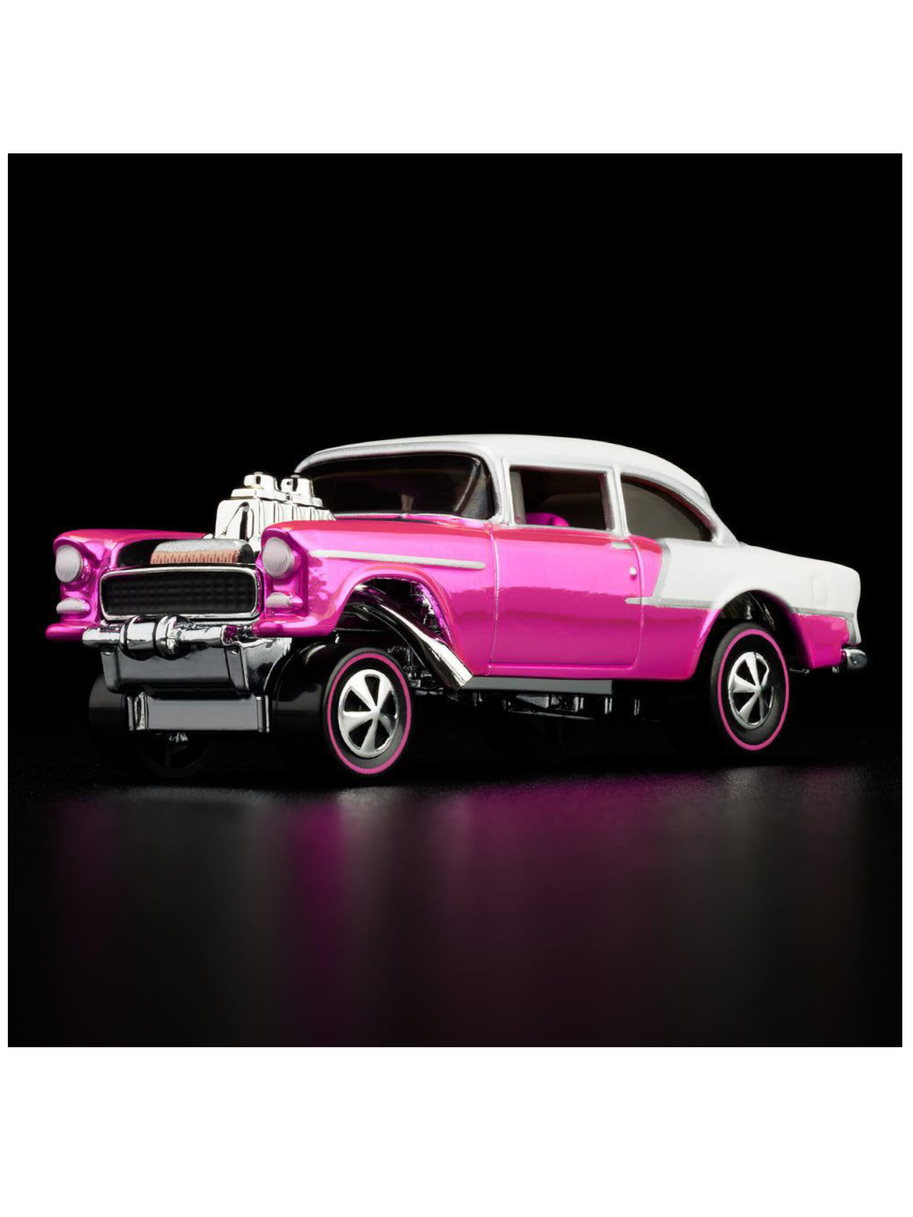 HotWheels 55 Chevy Bel Air Gasser RLC 1:64 Scale (With Protector)