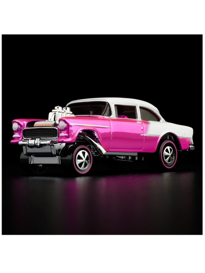 HotWheels 55 Chevy Bel Air Gasser RLC 1:64 Scale (With Protector)