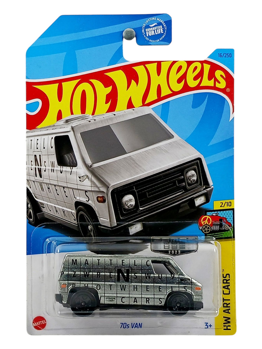 HotWheels 70s Van Imported Mainline 1:64 Scale
