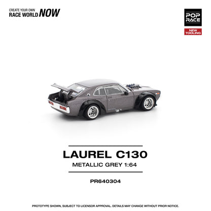 Pop Race PR64-304 Laurel C130 Imported 1:64 Scale