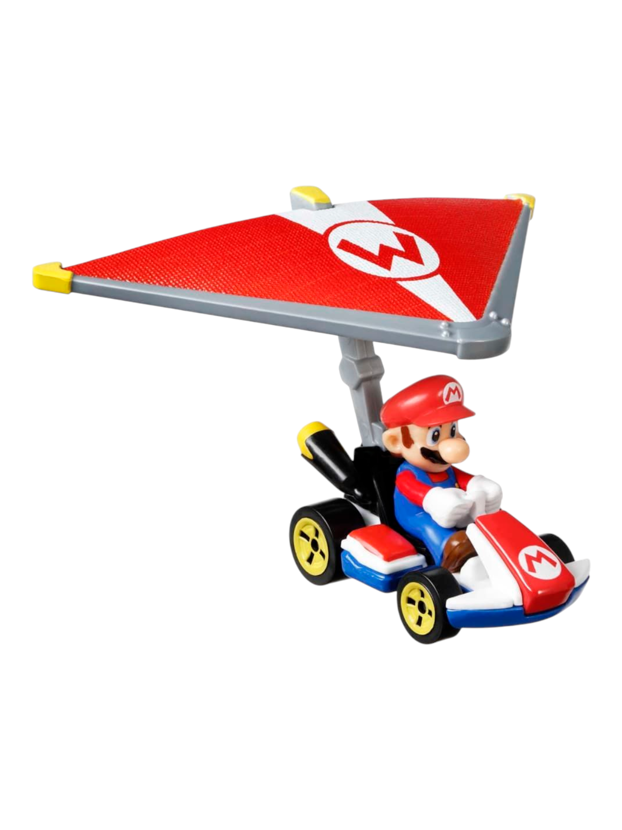 HotWheels Mario Mariokart Standard Kart + Super Glider Imported Mainline 1:64 Scale