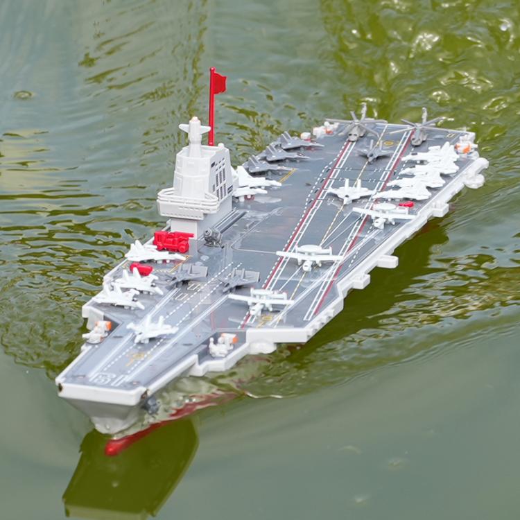 Aircraft Carrier Warship 2.4G Remote Control – RC Military Ship with Dual Motor & Long-Distance Super Warship
