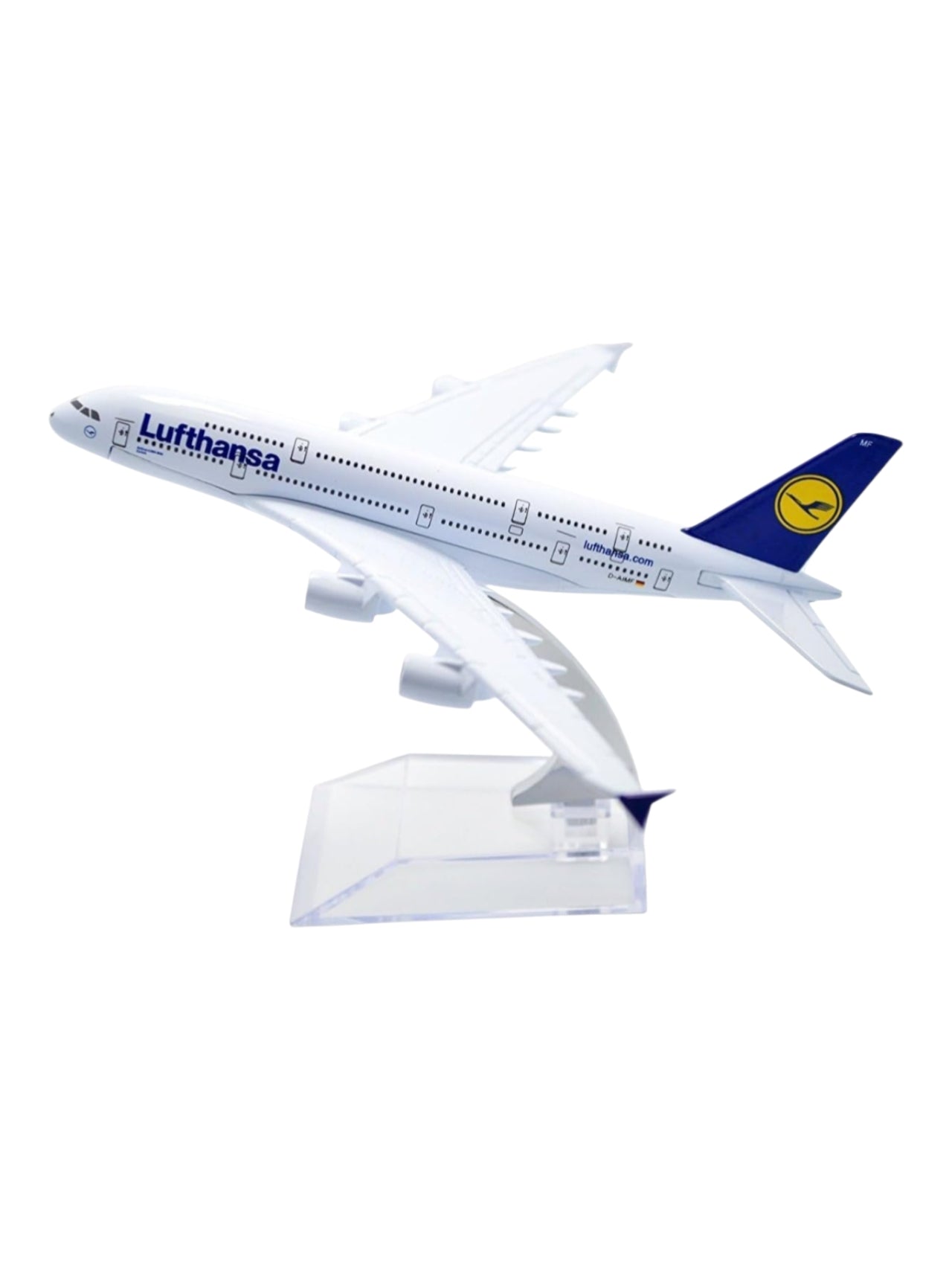 Aircraft Model - Lufthansa A380-800 Metal Airplane Model plane 16 CM (Code-105)