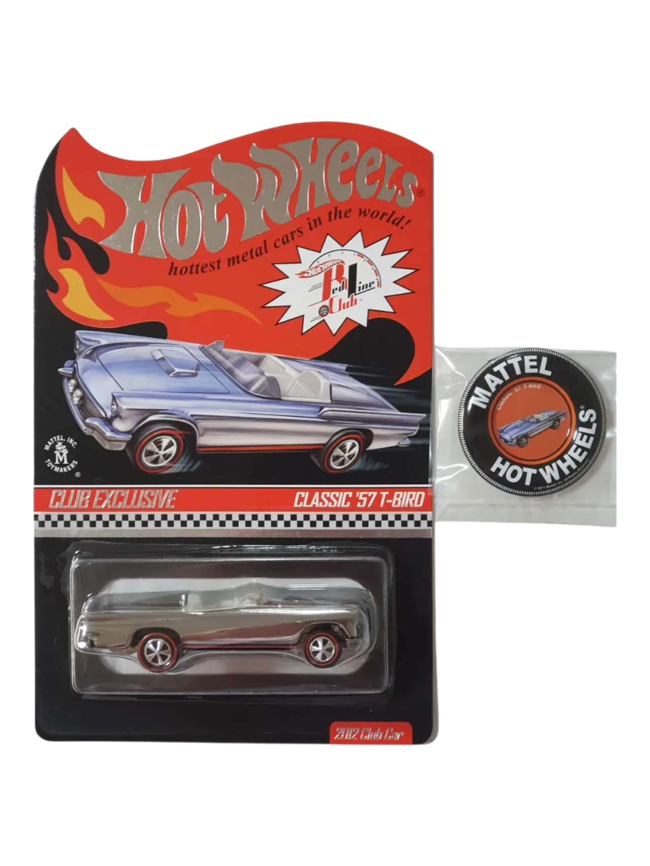 HotWheels RLC Classic '57 T-Biro Imported 1:64 scale ( With Protector )
