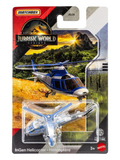 Matchbox Jurassic World Rebirth InGen Helicopter Imported Mainline Card Art 1:64 Scale