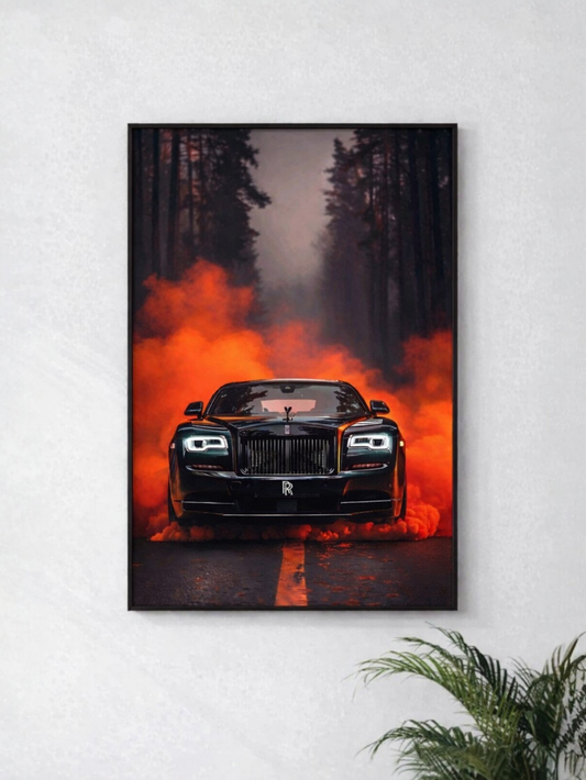 ROLLS ROYCE PHANTOM | LUXURY EDITION | CONCEPT CARS #31 |CAR POSTER (A4 Size)