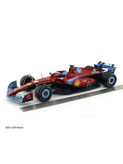 Bburago Formula 1 (F1) Ferrari Miami GP SF-24 16 No Charles Leclerc 1:18 Scale Diecast