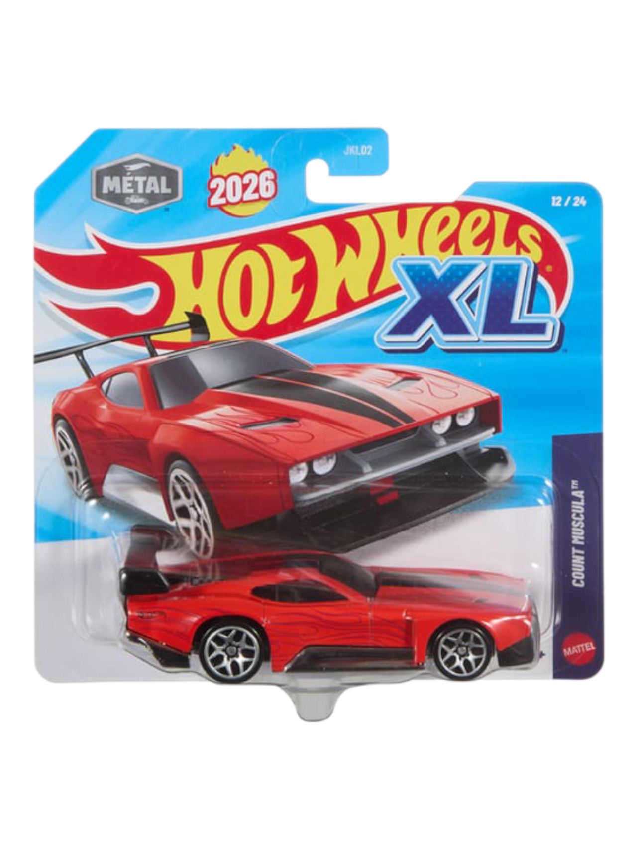 HotWheels XL Count Muscular Imported Mainline 1:43 Scale