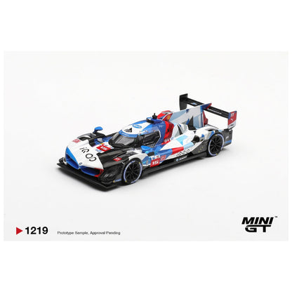 Mini GT No.1219: BMW M Hybrid V8 Hypercar #15 BMW M TEAM WRT 2024 Le Mans 24 Hrs 1:64 Scale Diecast Model Blister/Box