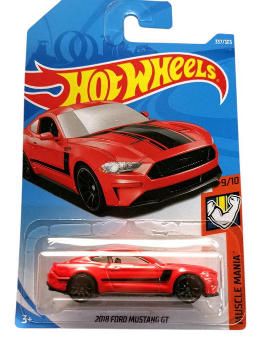 HotWheels 2018 Ford Mustang GT Imported Mainline 1:64 Scale