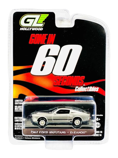 Greenlight '1967 Ford Mustang 'Eleanor" Gone In 60 Seconds Collectible 1:64 Scale ( Chase Piece )