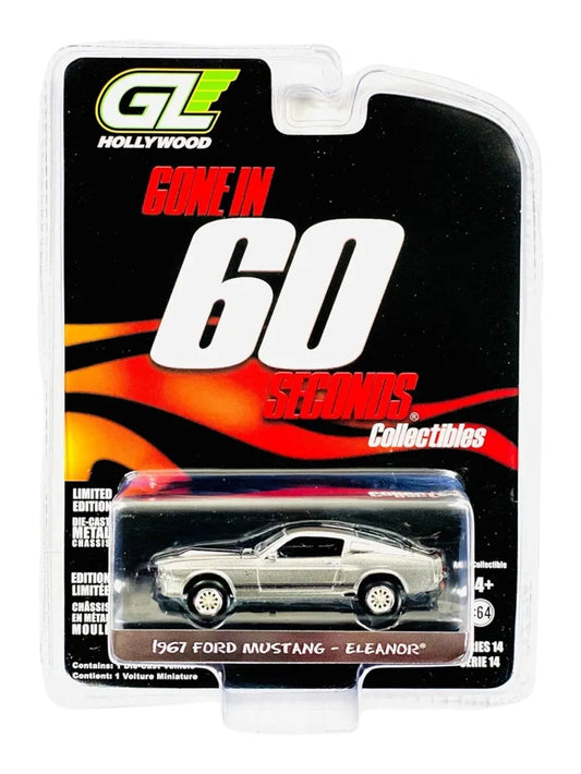 Greenlight '1967 Ford Mustang 'Eleanor" Gone In 60 Seconds Collectible 1:64 Scale ( Chase Piece )