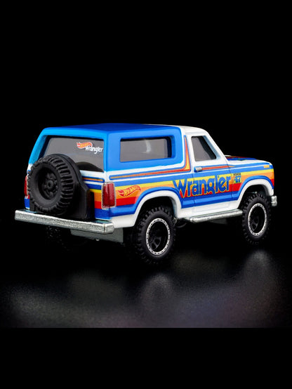 HotWheels Wrangler 85 Ford Bronco RLC 1:64 Scale