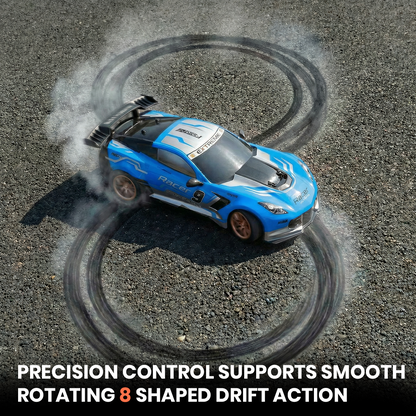 Joy Junction Mustang JOY Junction Mustang 1:10 Scale High-Speed RC Racing Car – 2.4GHz Remote Control Sports Car with Rechargeable Battery, LED Lights & Drift Performance