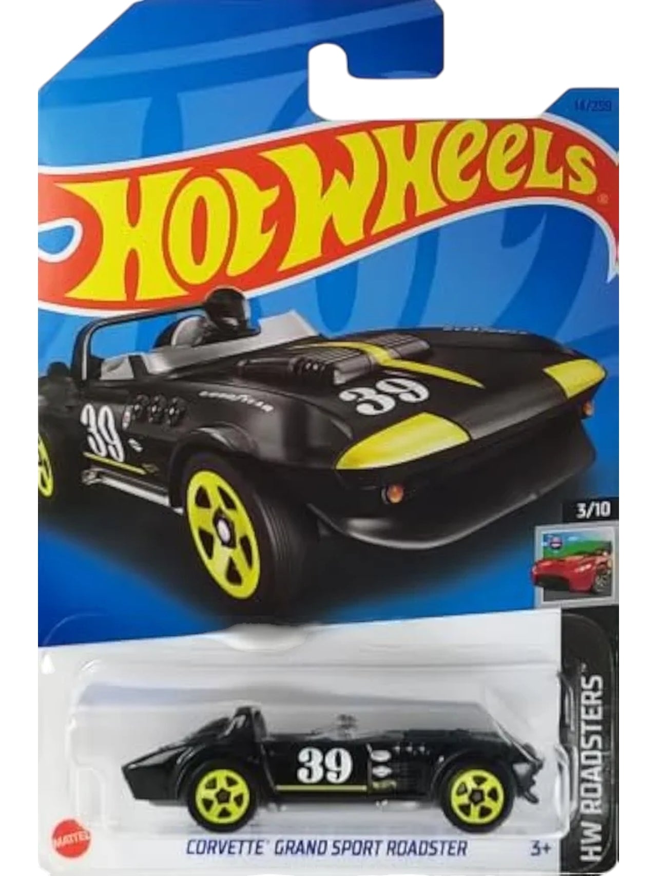 Hot Wheels corvette Grand sport roadster imported mainline 1:64 Scale