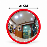 Convex Mirror | Wide-Angle Safety Mirror for Home, Shop & Office