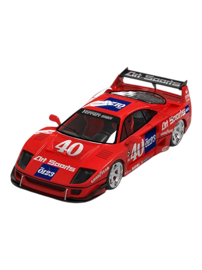 Supcar Ferrari F40 1:64 Scale (With Acrylic Case)