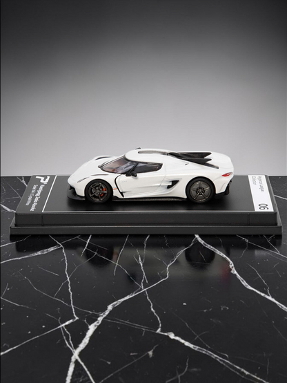 Postercars Koenigsegg Jesko Absolut Hypercar 1:64 Scale - Premium Diecast Collector Model No 06 .
