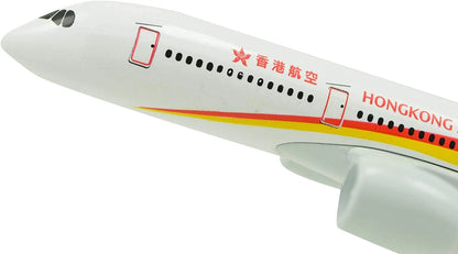 Aircraft Model 1:400 Airbus A350-900 Hong Kong Airlines Metal Airplane Model Plane 16cm (Code 114)