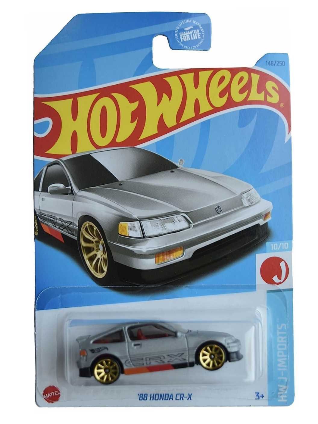 HotWheels 88 Honda CR-X Imported Mainline 1:64 Scale