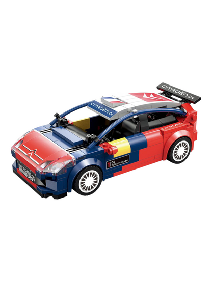 Cada 2008 Citroen C4 WRC Car Brick Model Kit 1:24 Scale