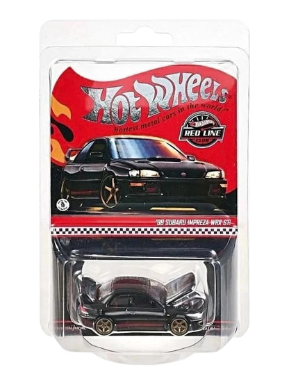 HotWheels RLC Exclusive '98 SUBARU IMPREZA WRX STi 1:64 Scale (With Protector) JJY62-9893
