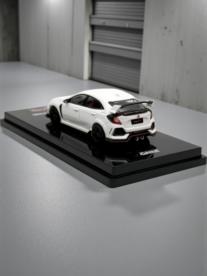 INNO64 Honda Civic Type R FK8 1:64 Scale Metal Diecast Model IN64-FK8-WHI