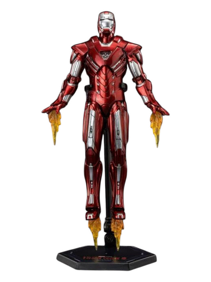 ZD Toys Marvel Studios The Infinity Saga Iron Man 3 MK33 Action Figure 1:10 Scale (Size-7 Inch)
