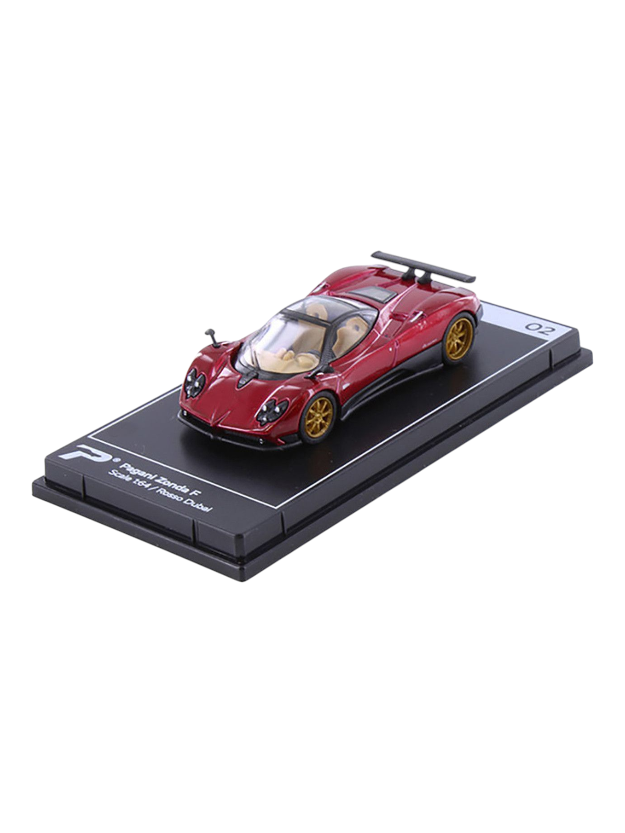 PosterCars Hypercar League Collection Pagani Zonda F 1:64 Scale