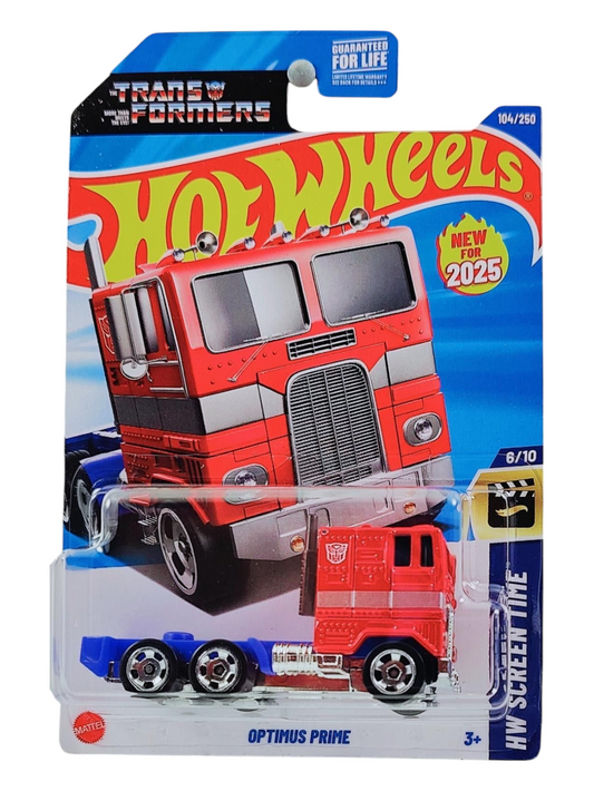 HotWheels Transformers Optimus Prime Imported Mainline 1:64 Scale