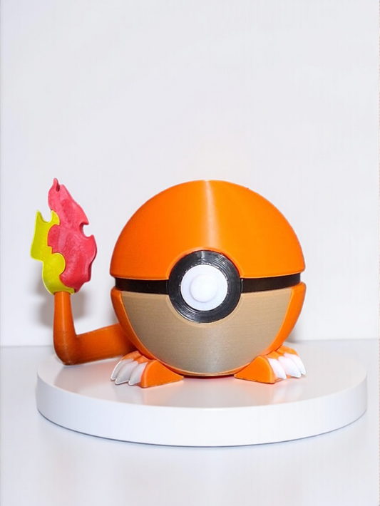 Pokémon pokeball Charmander Display Pokéball Showpiece-Toy Collectors India
