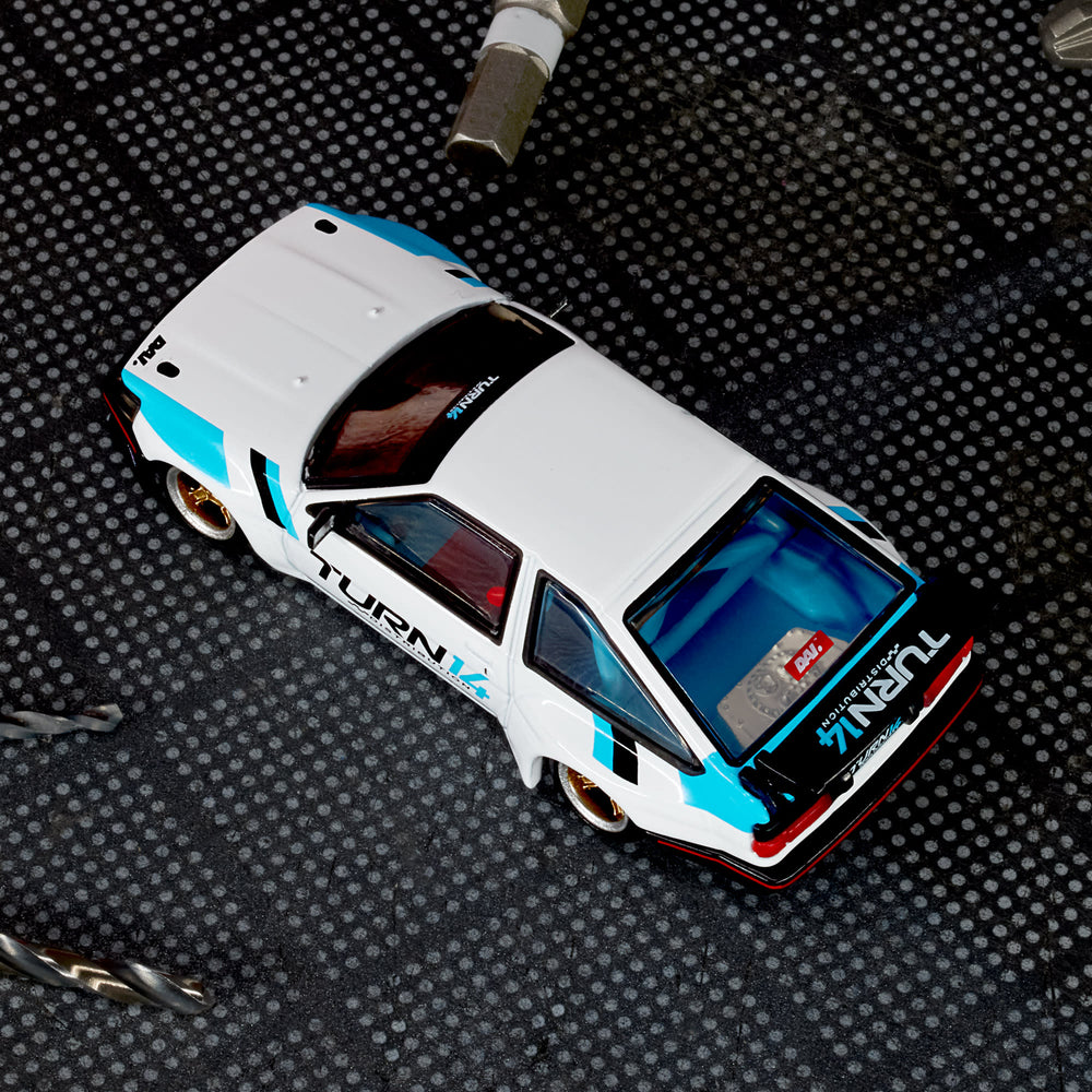 HotWheels Elite 64 Toyota Corolla Levin (AE86) Custom Imported Premium rlc 1:64 Scale (With Protector)