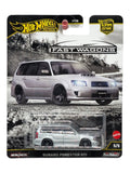 Hotwheels fast wagons subaru forester sti imported premium 1:64 Scale