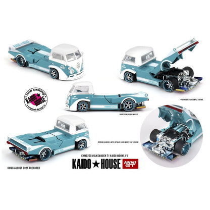 Mini GT Kaido House #220: Volkswagen T1 KAIDO WORKS V1 Imported 1:64 Scale