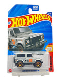 Hotwheels 'Land Rover Defender 90'(ZAMAC EDITION) Imported Mainline 1:64 Scale