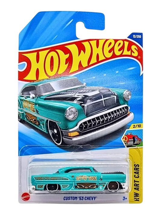 Hot wheels custom '53 Chevy imported mainline 1:64 Scale
