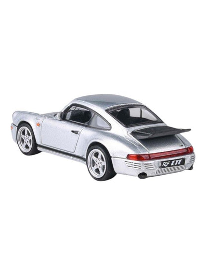 Para64 1987 RUF CTR Yellowbird Silver 1:64 Scale Diecast