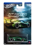 HotWheels Silver Series Hybrid Speed 'Mclaren P1 Imported Card Art 1:64 Scale