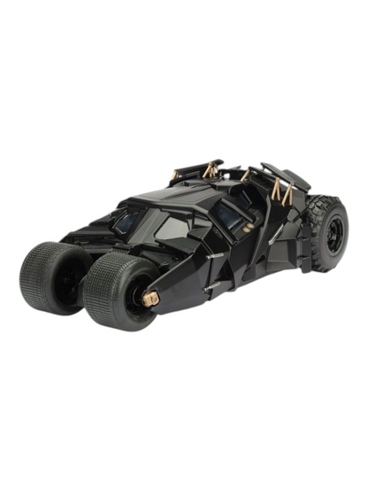 QY Toys The Dark Knight Trilogy Tumbler Batman bat mobile Alloy Model 1:24 Scale with light sound and mist.