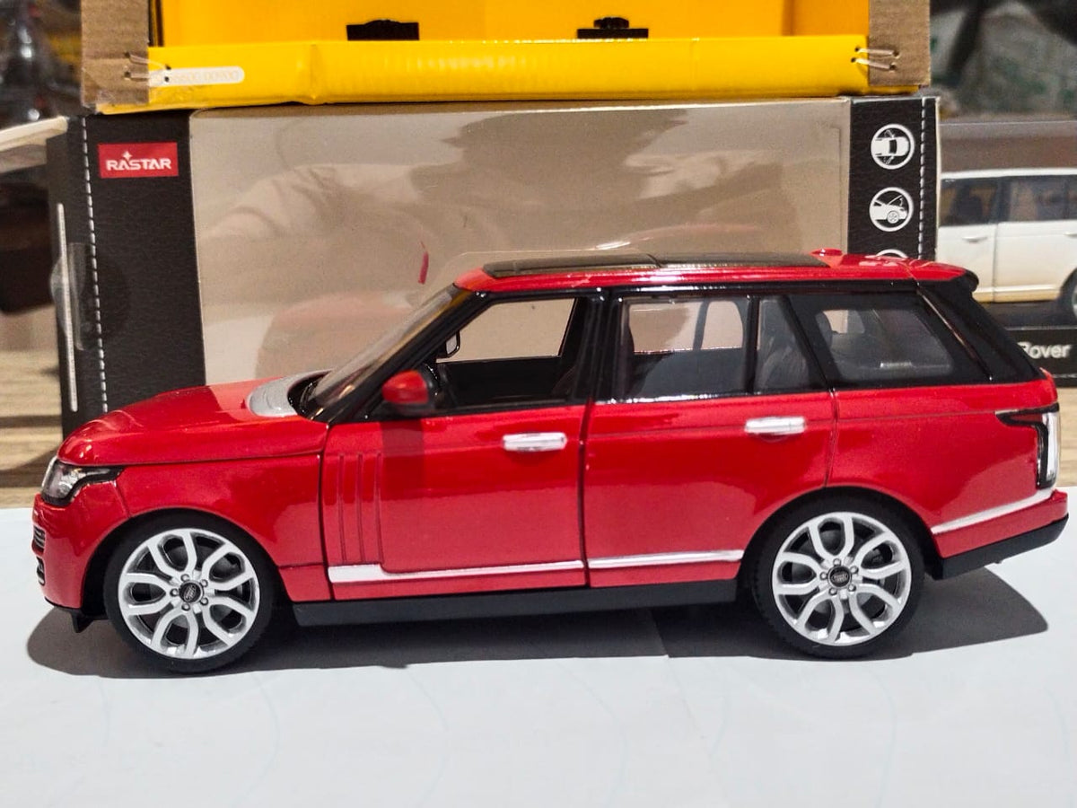 Rastar Range Rover Diecast Car Imported 1:24 Scale Red And Black