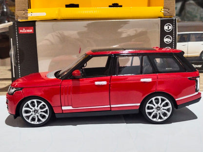 Rastar Range Rover Diecast Car Imported 1:24 Scale Red And Black