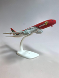 Aircraft 'Ferrari Alitalia Airlines Boeing 787 Display Stand With Landing Wheels 20cm Scale (No.310)