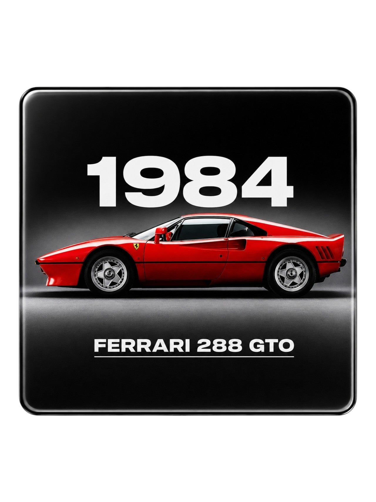Ferrari Heritage Series Fridge Magnet – Premium Metal Car Magnet | F40, F50, Enzo, LaFerrari, 488 Pista, F80 & 288 GTO Designs