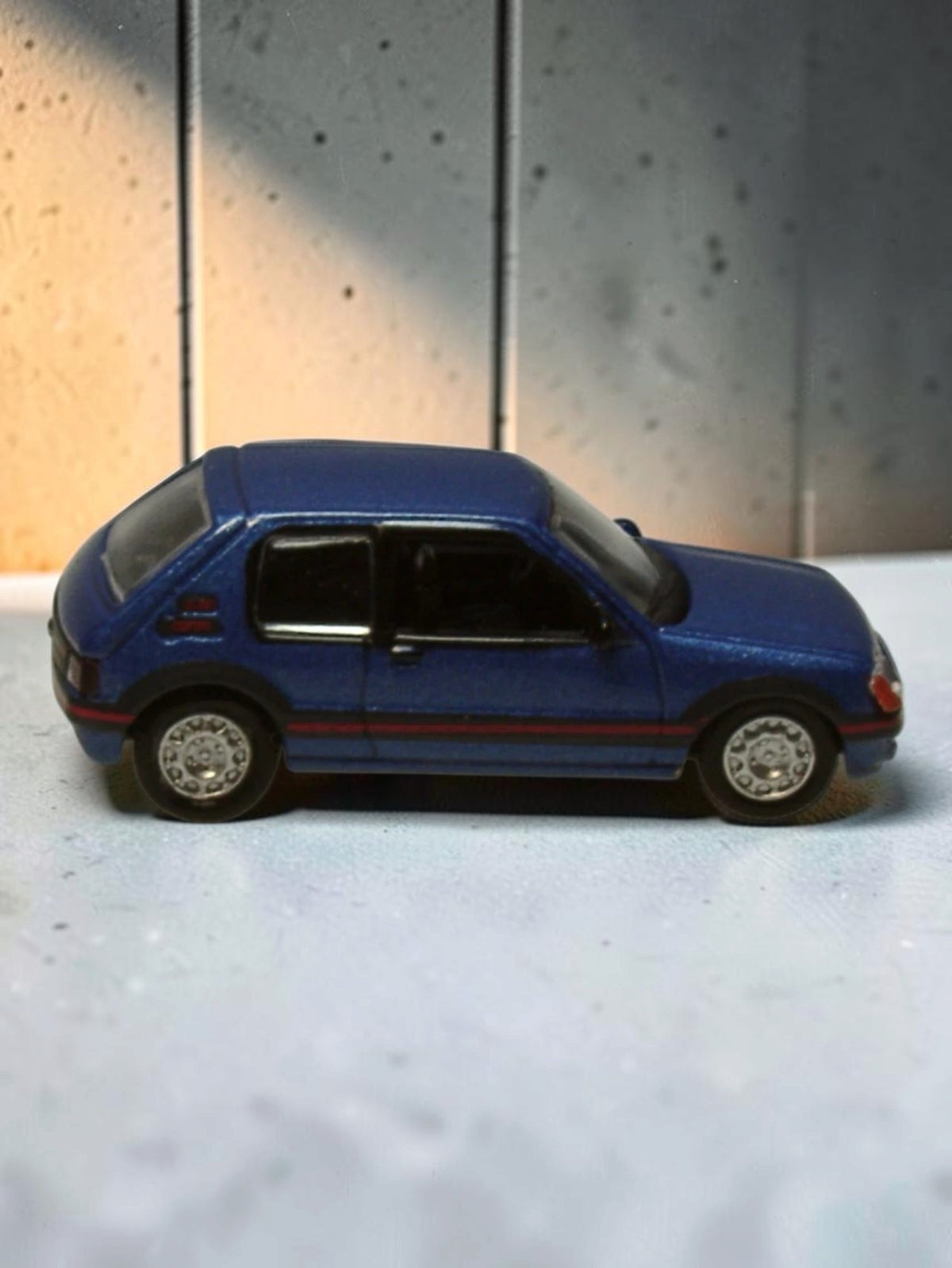 NOREV "Peugeot 205 GTI 1990 Miami Blue 471729 1:87 Scale