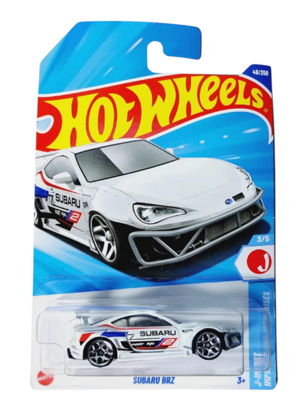 HotWheels subaru brz Imported Mainline 1:64 Scale JBB55-N7C6 – Toy