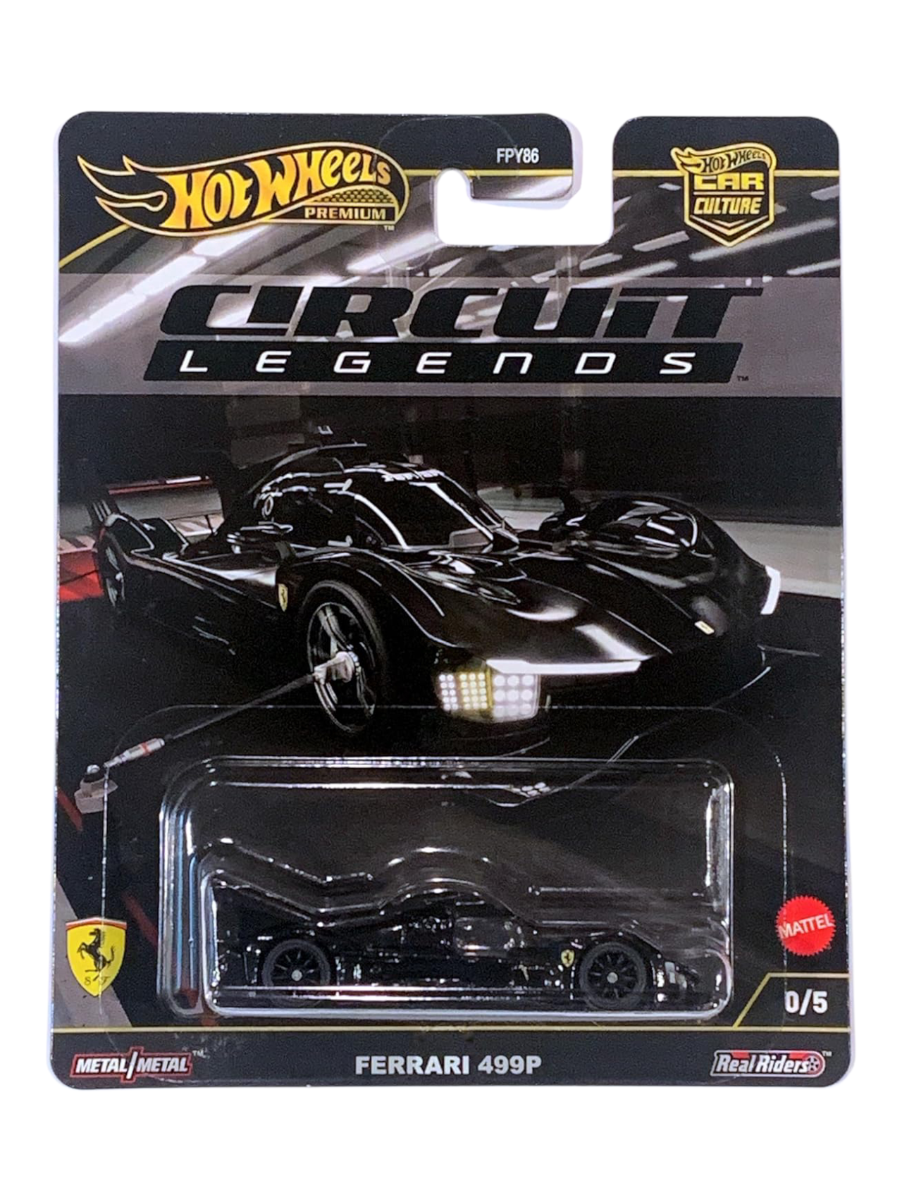 HotWheels Car Culture Circuit Legends Ferrari 499P Chase Piece Imported Premium 1:64 Scale