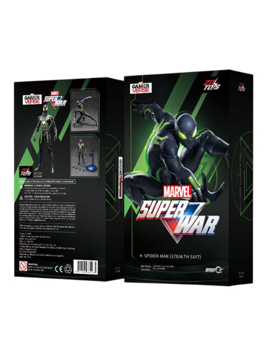 ZD TOYS Action figure Marvel Super war SPIDER-MAN (STEALTH SUIT)1:10 Scale Collections (Code:1917-07)