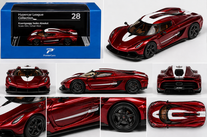 Postercars 'Koenigsegg Jesko Absolut 1:64 Scale Johan Rod Imported Diecast modal